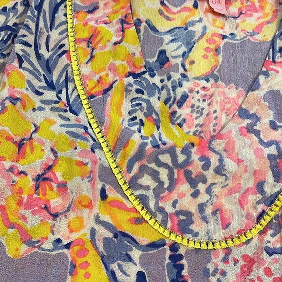 💛NWOT’s Lilly Pulitzer El Bravo Way Cover Up. Size L/XL💛 - Picture 7 of 11